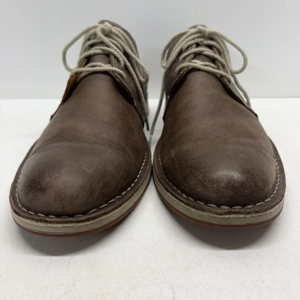 Sperry Gold Cup Men's 12M Brown Leather Plain Toe Oxford Dress Casual Shoes